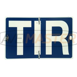 Truck doska T.I.R otvorené vertikálne 250x400x1mm hliník