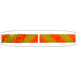 Reflexné doska 566x132x1mm PAR ALU ECE70-01 RF-T566 Reflexné doska 566x132x1mm PAR ALU ECE70-01 RF-T566