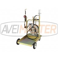 Vozík Zásobník Oil 180-220Kgs c / čerpadlo w / Drum