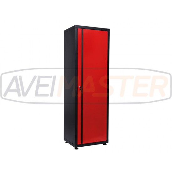 Armario Simple Alto Lakované Red w / 4 Prat 600x460x1860