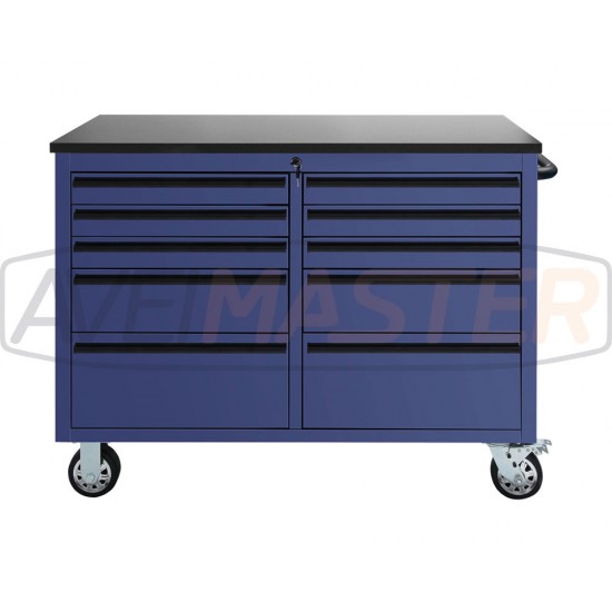 Bench Inox 430 Modrá 10-šuplíky 1150x460x940