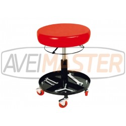 Banka práce kolo w / kolies a okrúhlym zásobníka - 807 310