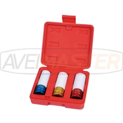 Set 3 Keys Key Impact 1/2 17 + 19 + 21 mm