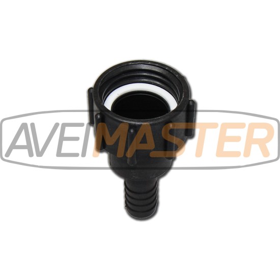 Plastový adapter Black w / Tank plast DIN 61 x 1 "