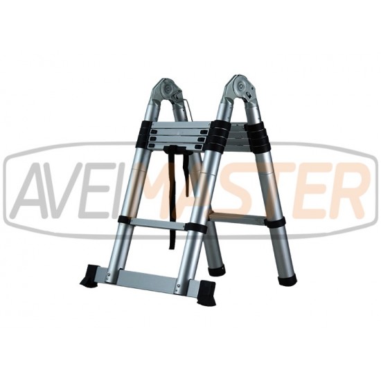 Hliníkový rebrík Telesc 3 pozície 3200 mm c / základný nosná 960240