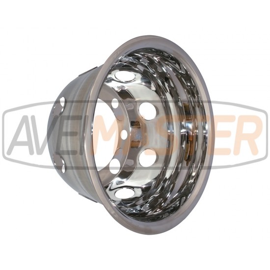 Centrum Dine 19,5 x 7,5 Aco Inox 8F Rear Wheel Double