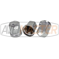 Sada z nerezovej ocele 20 krytky w / 32-33mm matice kolesa hliník Sada z nerezovej ocele 20 krytky w / 32-33mm matice kolesa hliník