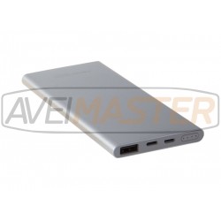 Power banka Strieborný hliník Telo Mah 5000 PB-5705 Power banka Strieborný hliník Telo Mah 5000 PB-5705