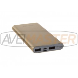 Power banka hliníkové telo Gold 10,000 Mah PB-5710 Power banka hliníkové telo Gold 10,000 Mah PB-5710