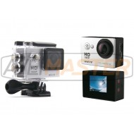 Action Cam NewMobile 420 FULL HD 1080P Strieborná