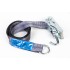 105T25 Upínací popruh okuliarov 5t  50mm 2,5m s oceľovým O a rotačným  J