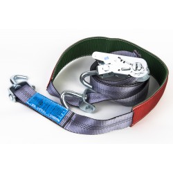 205T35 Upínací popruh s ochranný proti šmykovým textilným návlekom  5t 3,5m 50mm 205T35 Upínací popruh s ochranný proti šmykovým textilným návlekom  5t 3,5m 50mm